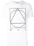 Mcq Alexander Mcqueen Glyph Icon Print T-shirt - White