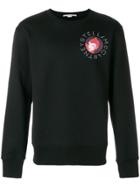 Stella Mccartney Dotted Logo Print Sweatshirt - Black