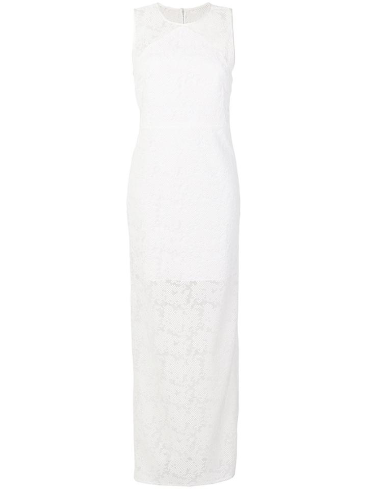 Dvf Diane Von Furstenberg Lace Layered Dress - White