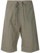 Stone Island Shadow Project Drawstring Shorts - Green