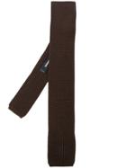Dsquared2 Woven Tie - Brown