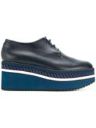 Robert Clergerie Lomia Platform Derby Shoes - Blue