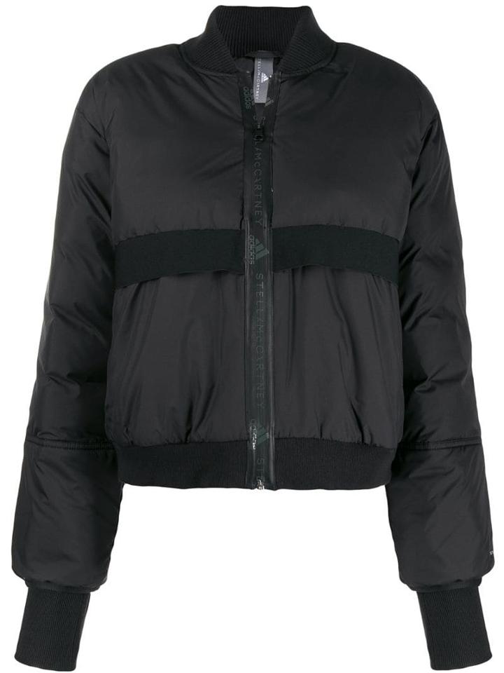 Adidas By Stella Mccartney Padded Bomber Jacket - Black