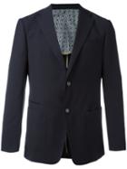 Z Zegna - Classic Blazer - Men - Cotton/cupro/wool - 48, Blue, Cotton/cupro/wool