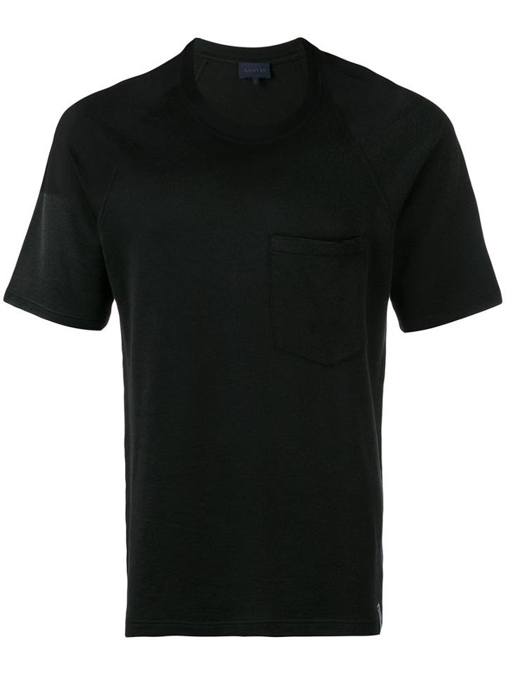 Lanvin - Classic Pocket T-shirt - Men - Cotton/polyester/rayon - S, Black, Cotton/polyester/rayon