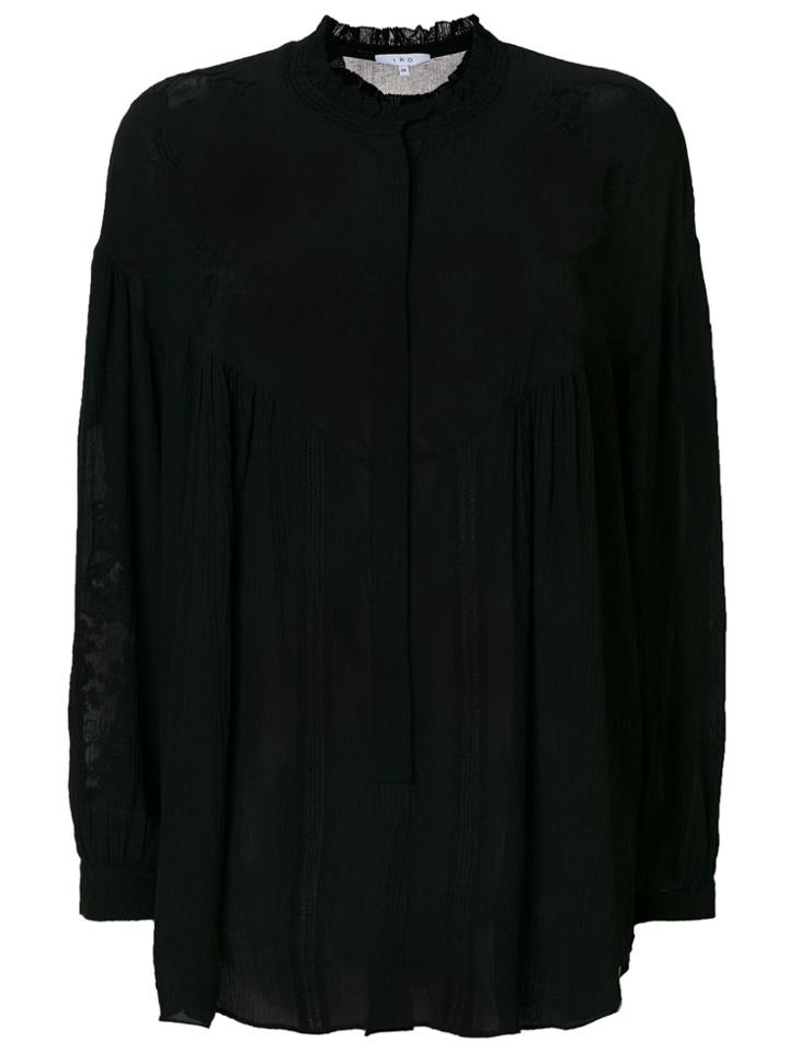Iro Embellished Loose-fit Blouse - Black