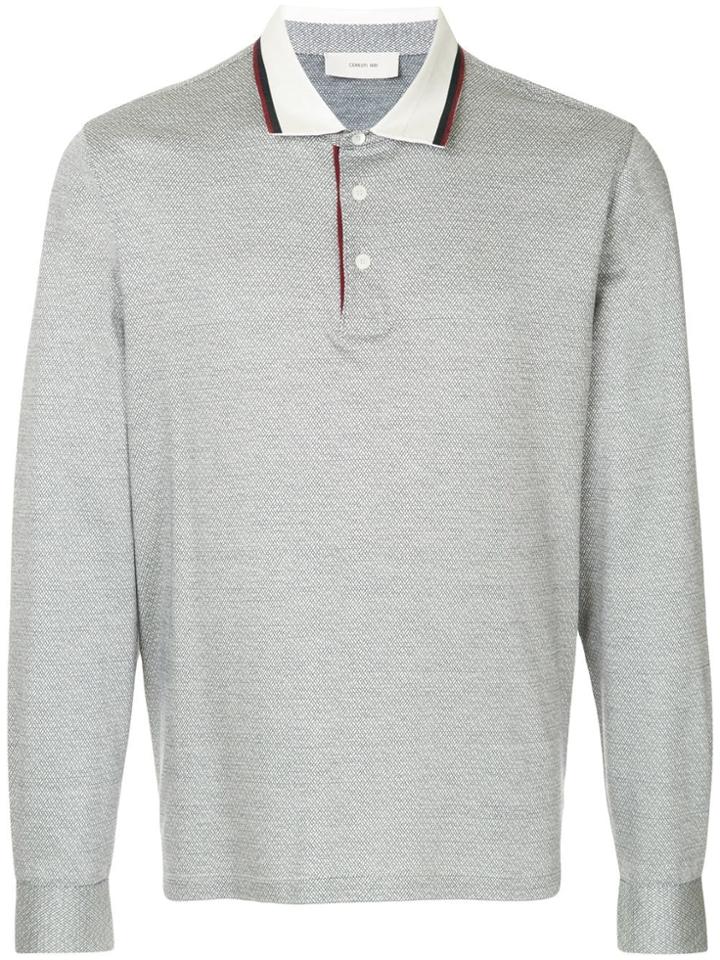 Cerruti 1881 Printed Polo Shirt - White