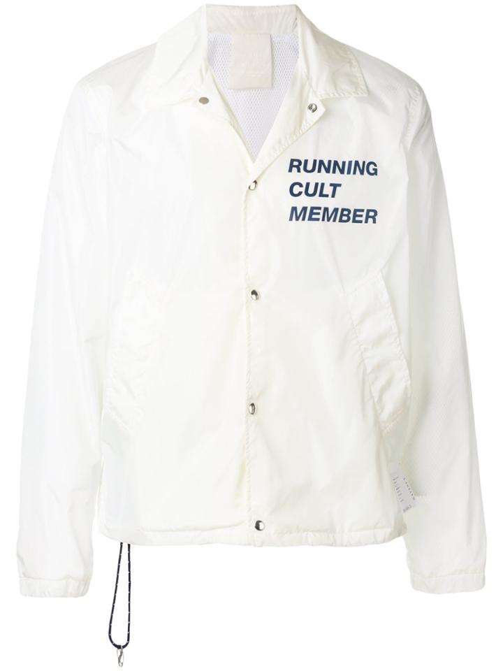 Satisfy Printed Shirt Jacket - White