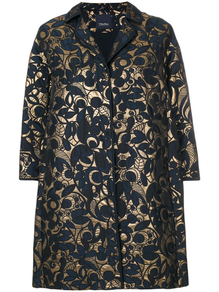 's Max Mara Moxa Coat - Blue