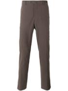 Pt01 Slim-fit Chinos, Men's, Size: 54, Brown, Cotton/spandex/elastane
