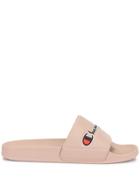 Champion M-evo Script Molded Sliders - Pink