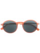 Mykita - Kamik Sunglasses - Unisex - Acetate/steel - One Size, Nude/neutrals, Acetate/steel