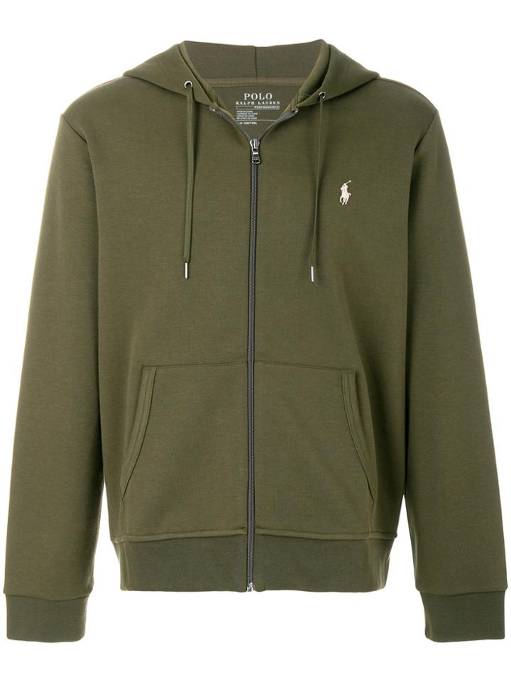 Polo Ralph Lauren Logo Hoodie Jacket - Green