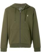 Polo Ralph Lauren Logo Hoodie Jacket - Green