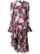 Giuseppe Di Morabito Asymmetric Floral Printed Dress - Pink
