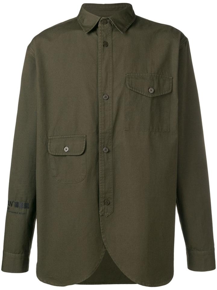 Han Kj0benhavn Tulip Hem Shirt - Green