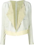 Giorgio Brato Waterfall Jacket, Women's, Size: 42, Green, Leather
