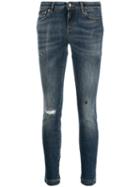 Dolce & Gabbana Skinny Distressed Jeans - Blue