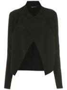 Uma Raquel Davidowicz Mana Draped Jacket - Black