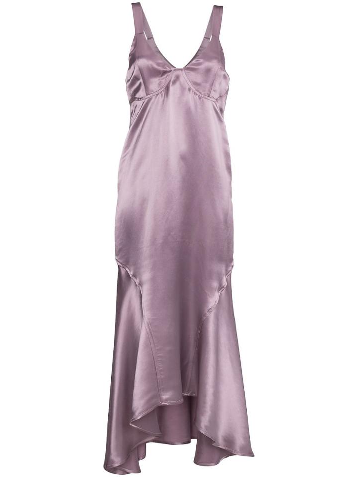 Beaufille Lacerta Sleeveless Asymmetric Dress - Pink