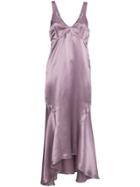 Beaufille Lacerta Sleeveless Asymmetric Dress - Pink