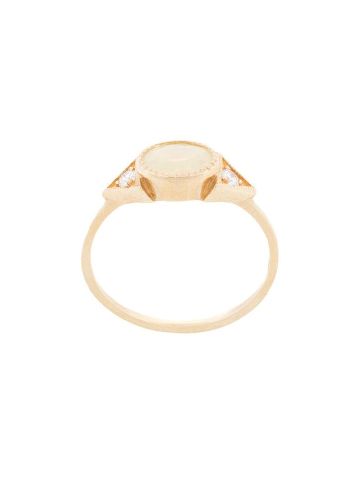 Jennie Kwon Stone Embellished Ring - Gold