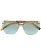 Dsquared2 Eyewear Donatella Square-frame Sunglasses - Metallic