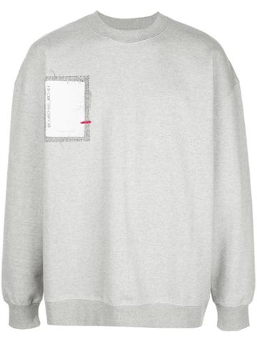 Ader Error 10 Corso A Sweatshirt - Grey