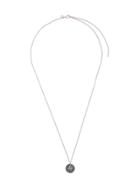 Tom Wood Coin Pendant Necklace - Silver