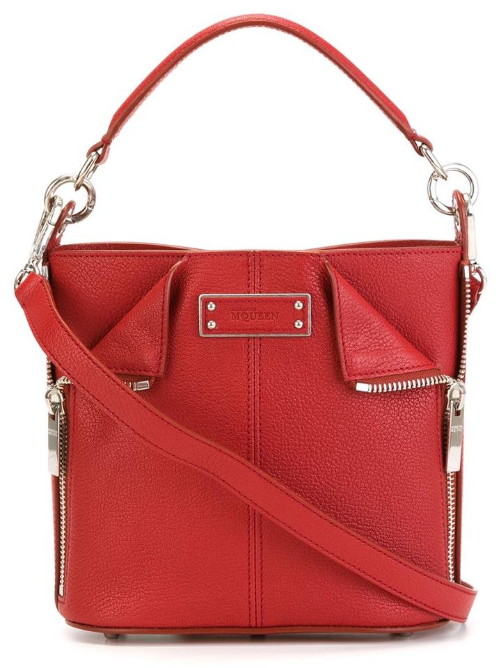 Alexander Mcqueen 'de Manta' Tote, Women's, Red
