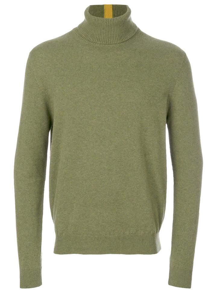 Paul Smith Turtle Neck Jumper - Green