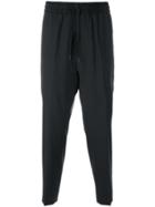 Études Cropped Tapered Trousers - Black
