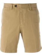 Ami Alexandre Mattiussi Chino Shorts, Men's, Size: 34, Brown, Cotton/spandex/elastane