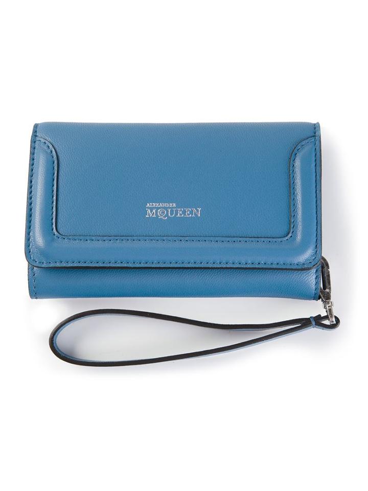 Alexander Mcqueen Wrist Strap Wallet