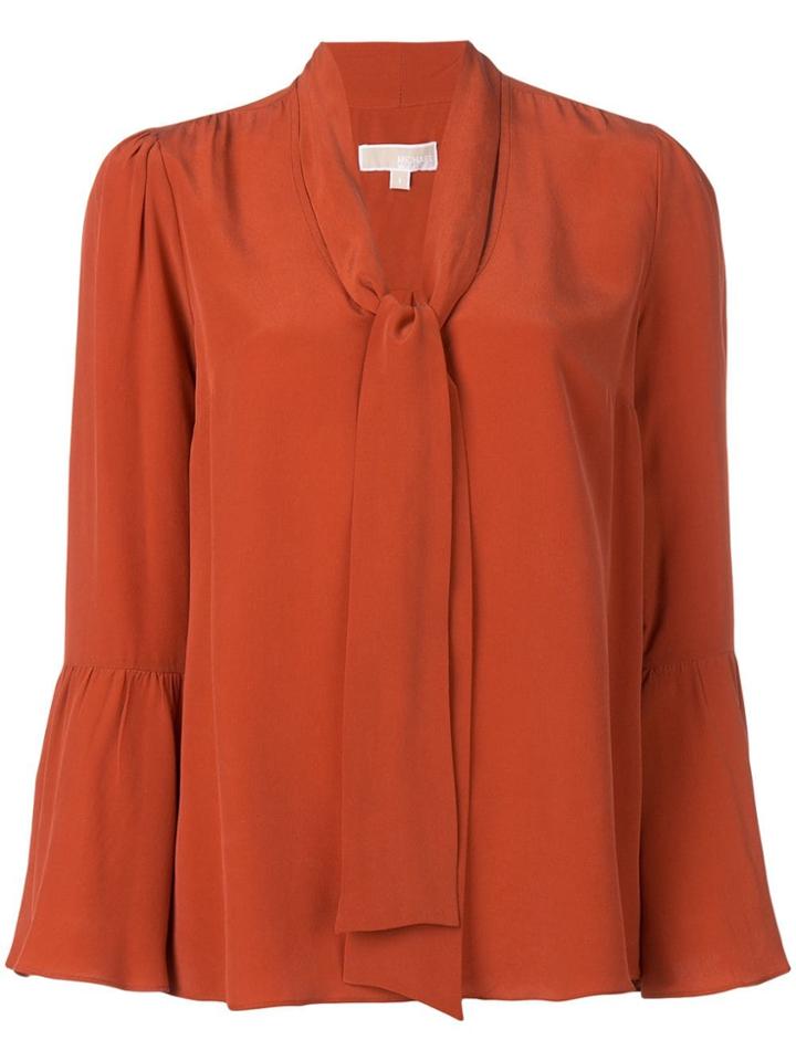 Michael Michael Kors Loose Fit Blouse - Orange