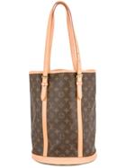 Louis Vuitton Vintage Bucket Gm Tote Bag - Brown