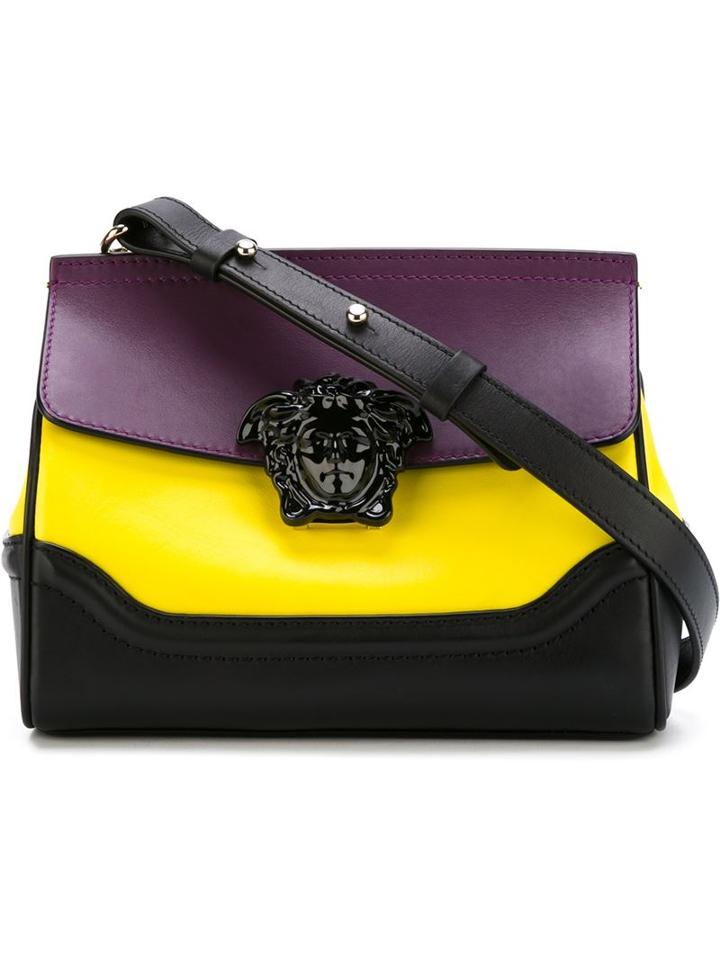 Versace Medusa Colour Block Shoulder Bag