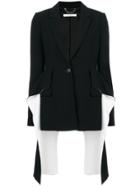 Givenchy Flared Panel Blazer - Black