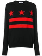 Givenchy Stars And Stripes Jumper - Black