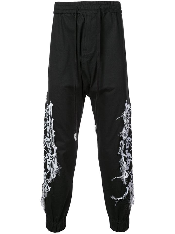 Haculla Skulls Track Trousers - Black