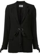 Zac Zac Posen 'jennifer' Blazer, Women's, Size: Large, Black, Acetate/polyester