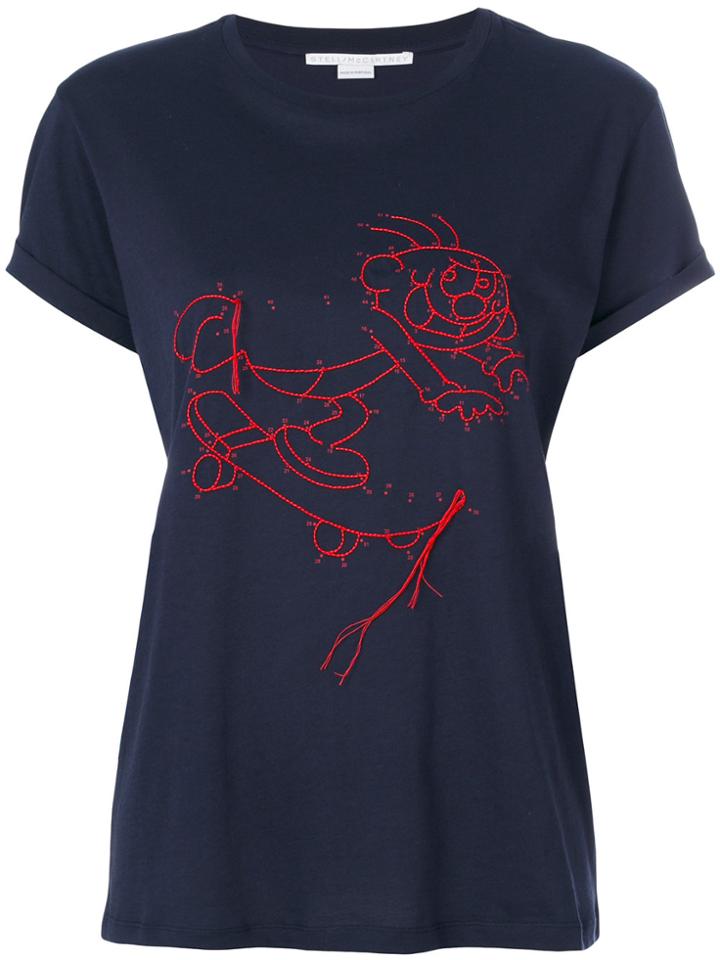 Stella Mccartney The Dandy Print T-shirt - Blue