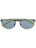 Marc Jacobs Eyewear Half Moon Sunglasses - Black
