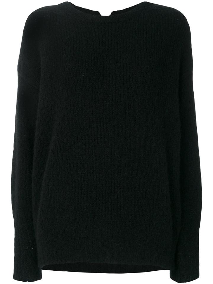 Lareida Claire Alpaca Sweater - Black