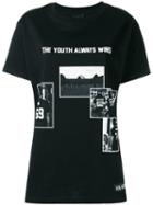 Les (art)ists The Youth Always Wins T-shirt, Women's, Size: Medium, Black, Cotton