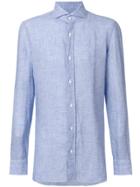 Borrelli Printed Shirt - Blue