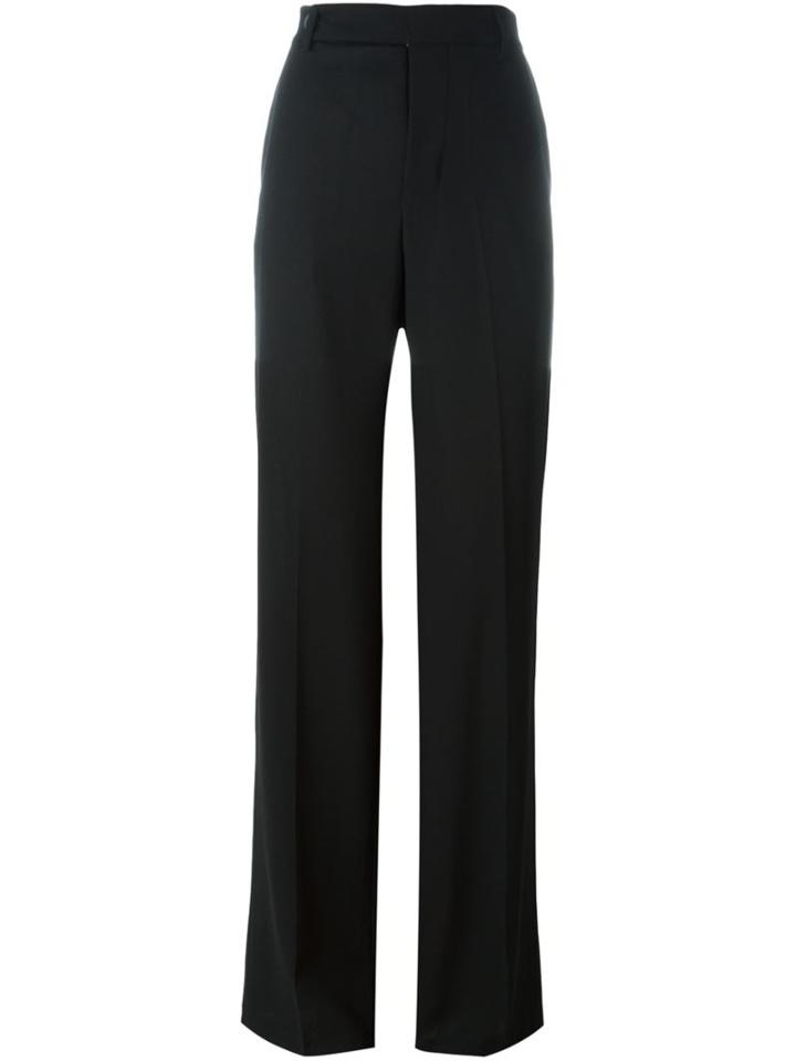 Rick Owens Palazzo Pants, Women's, Size: 46, Black, Virgin Wool