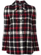 Boutique Moschino Tweed Short Jacket, Women's, Size: 40, Wool/polyamide/rayon/acetate
