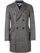 Junya Watanabe Comme Des Garçons Man Double Breasted Coat, Men's, Size: Medium, Brown, Nylon/wool