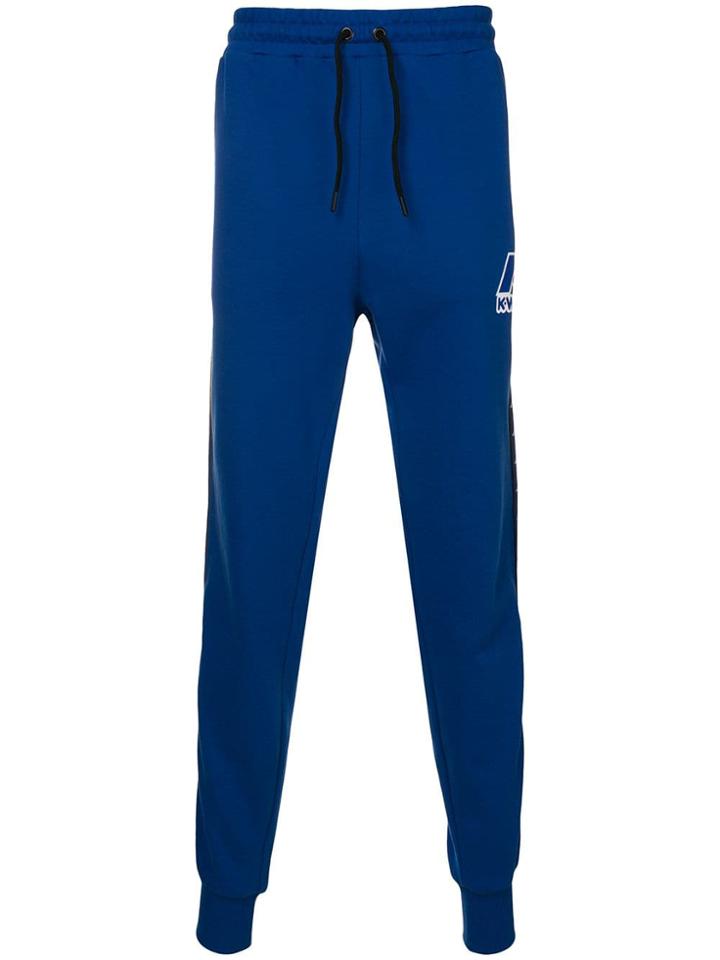 Kappa Kappa X K-way Track Pants - Blue
